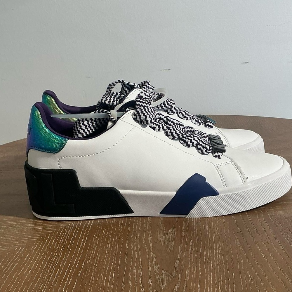 KARL LAGERFELD Womens Melora Lace Up Sneaker